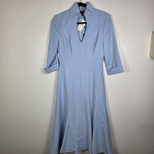 Black Halo Kensington Midi Dress Maliblue Women's Size 4